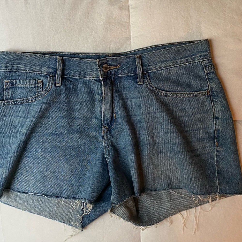Women's Blue Denim Shorts